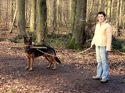 Ben an lockerer Leine